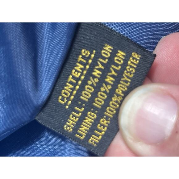 Shipton Sportswear Bubble Vest Womens Medium Blue Full Zip Sleeveless Jacket - Picture 10 of 16